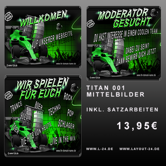 Mittelbilderset Titan Mittelbild 001 Titan Mittelbild 001